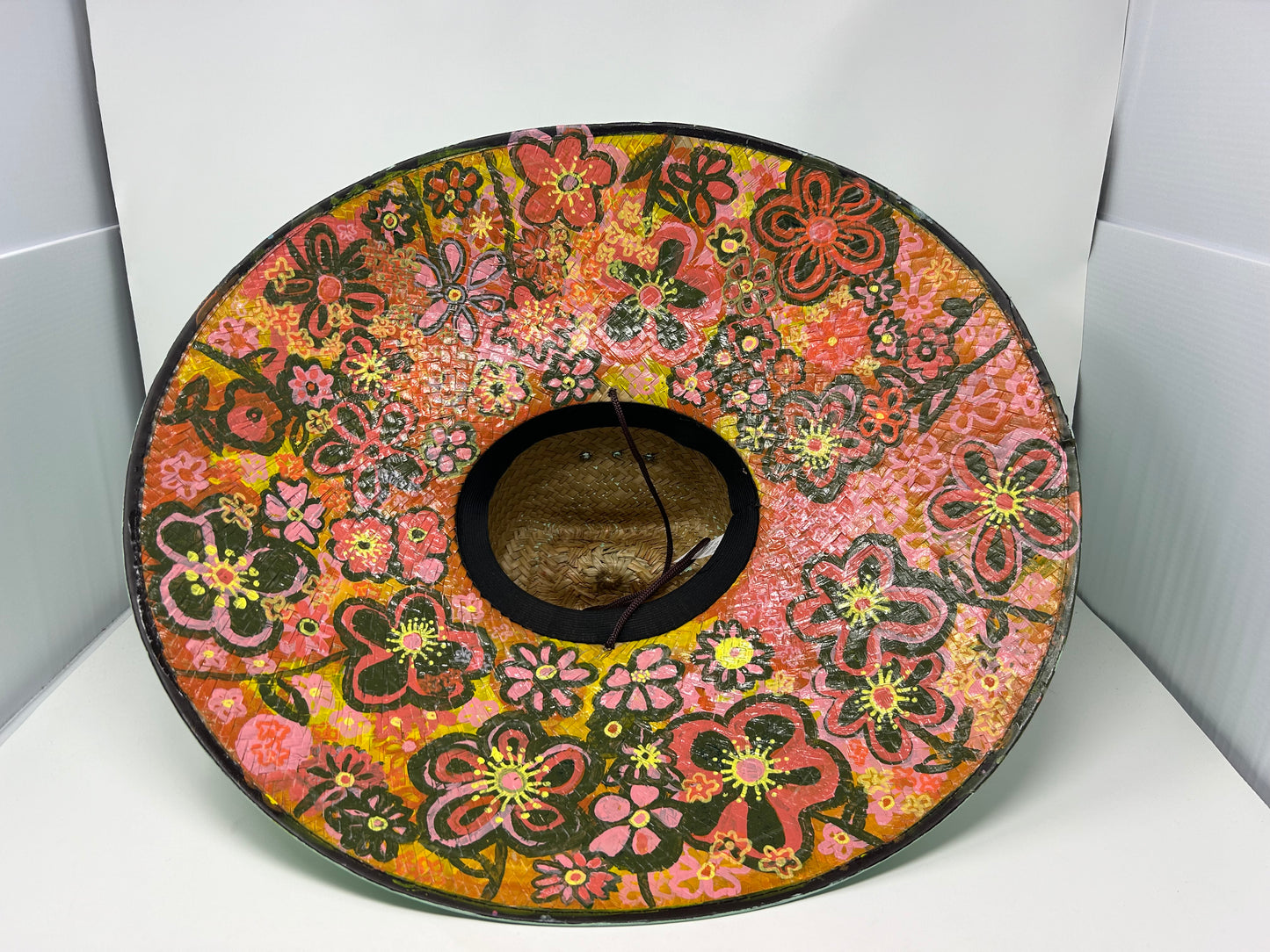 Colored Floral Garden Hat