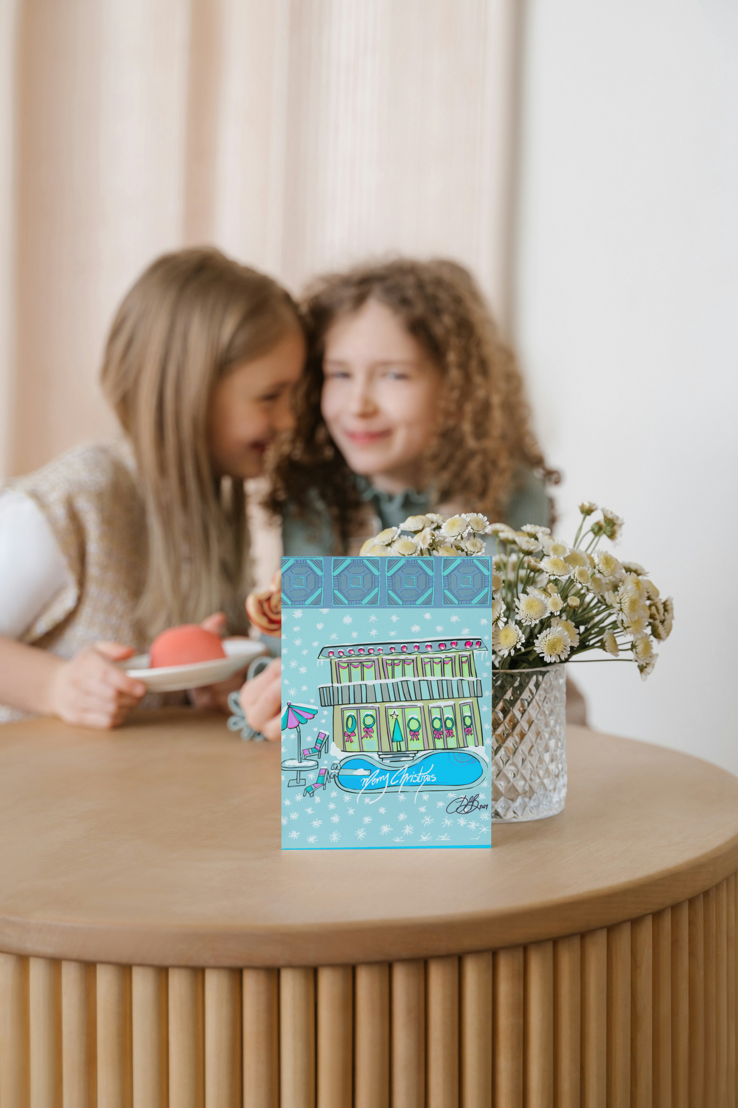 Holiday Themed Greeting Cards Set of 12