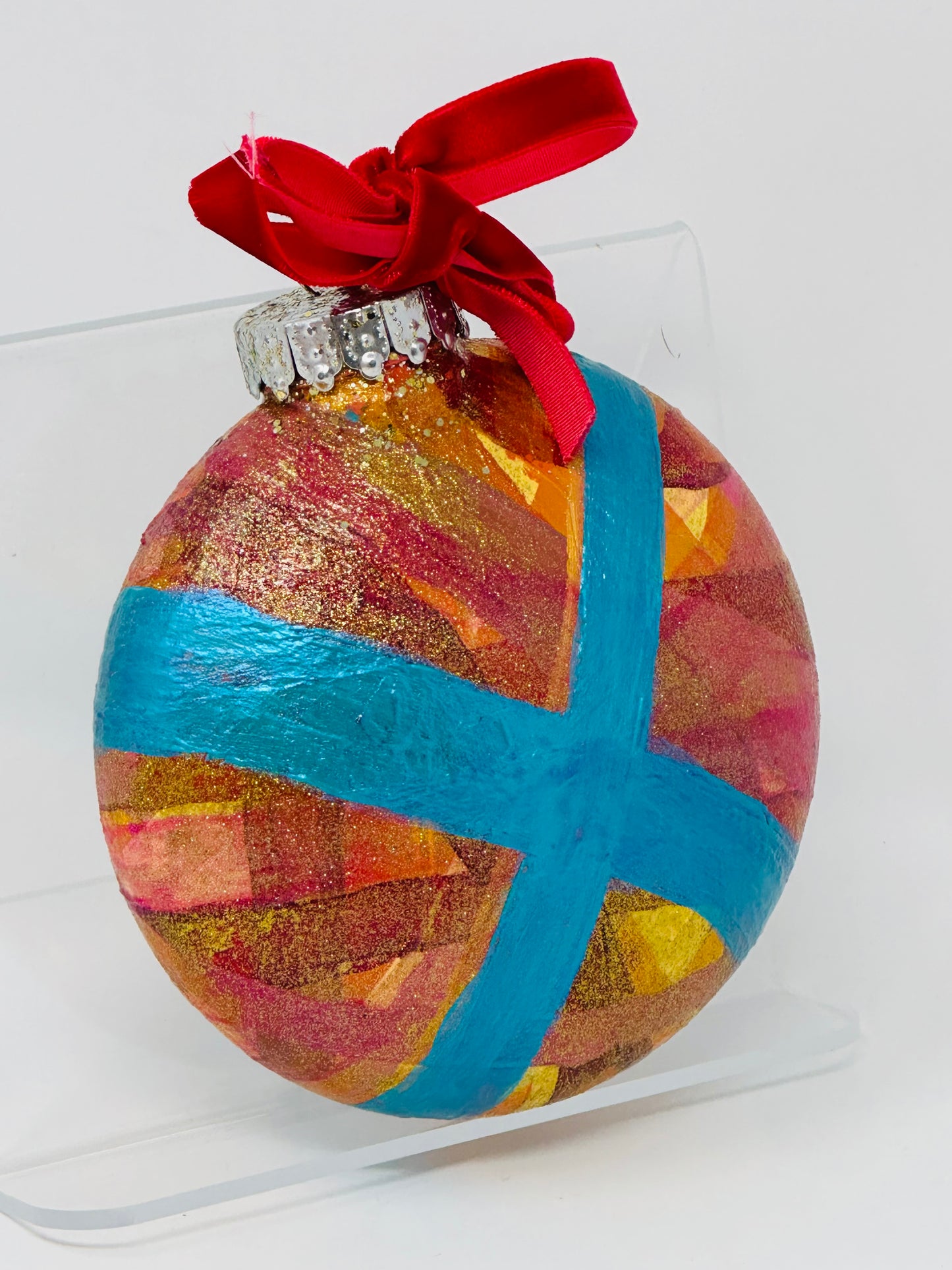 Hand-painted ornament