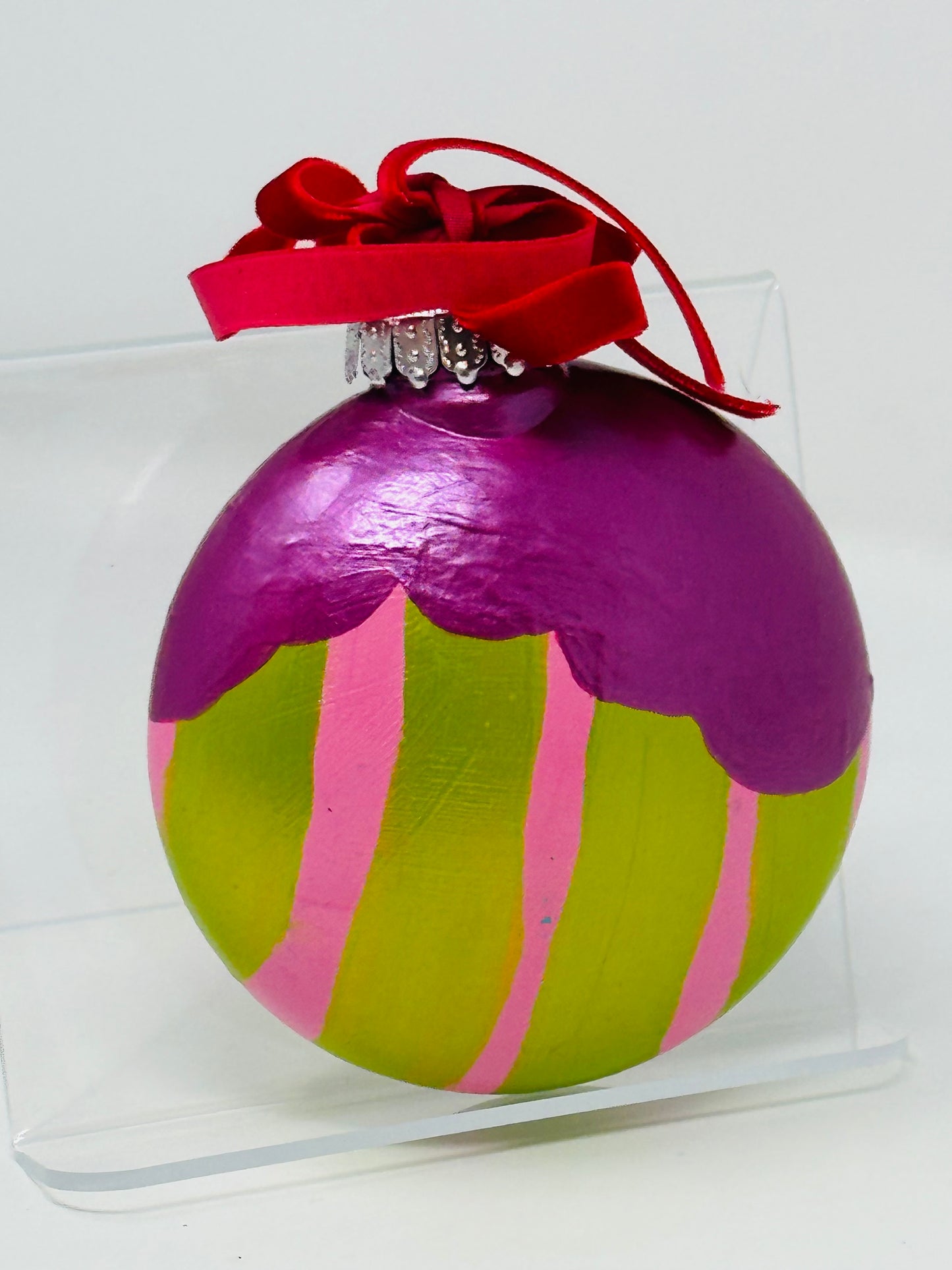 Hand-painted ornament