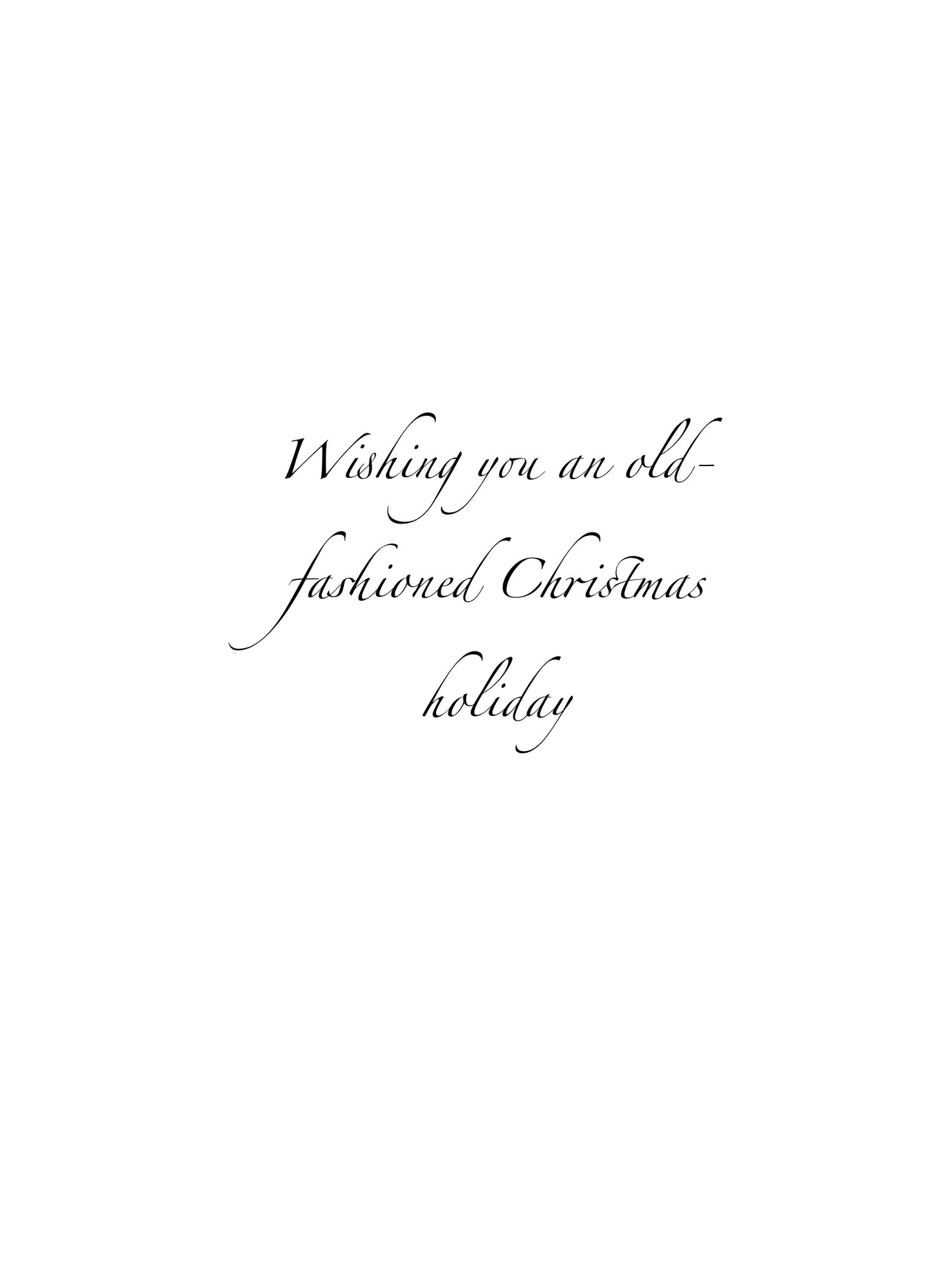 Christmas Vacation Themed Holiday Cards Set of 12