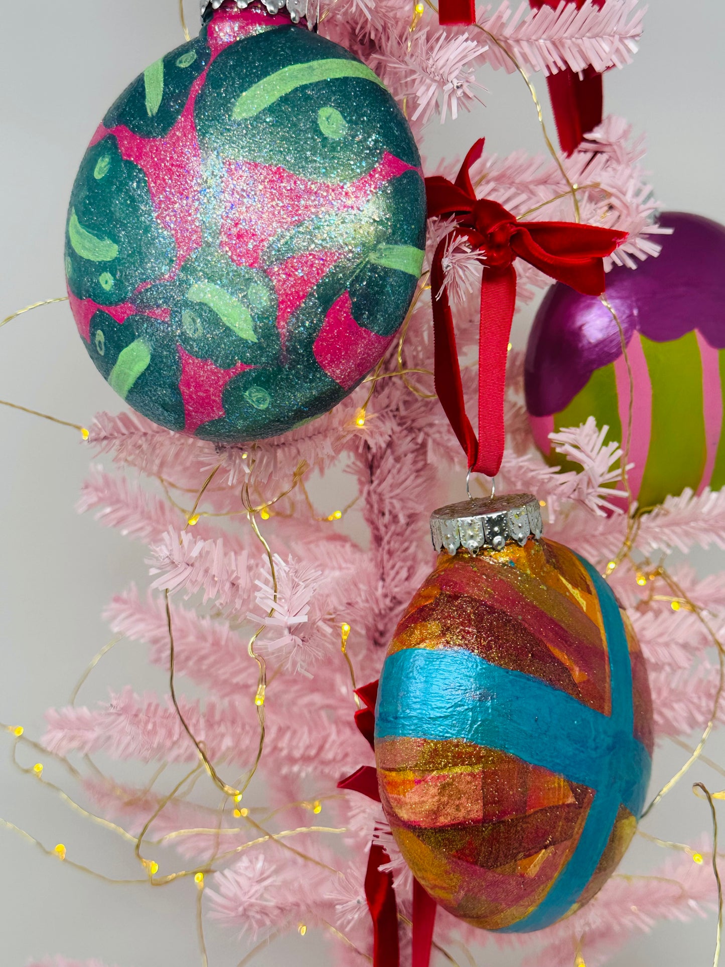 Hand-painted ornament