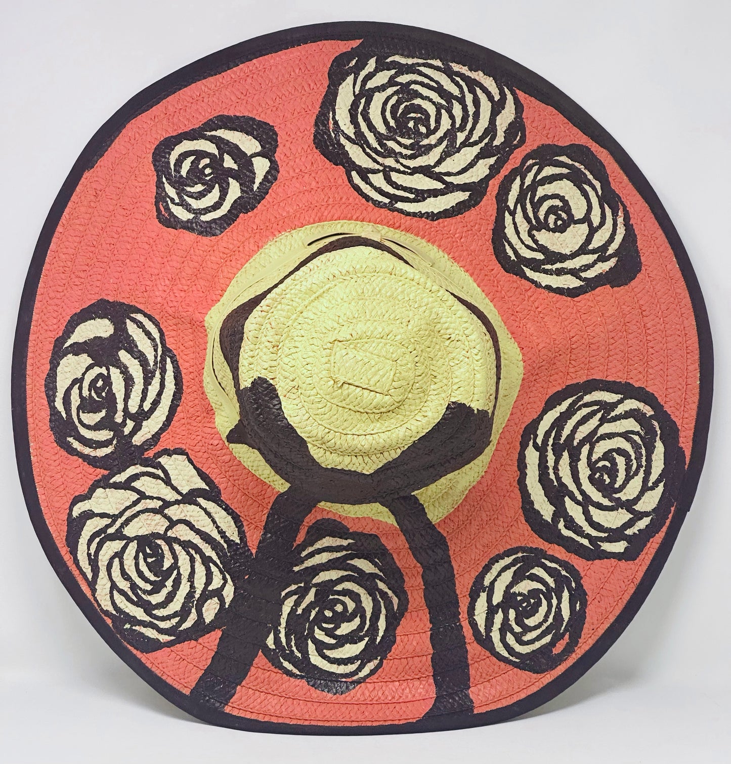 Straw Wide Brim Sun Hat