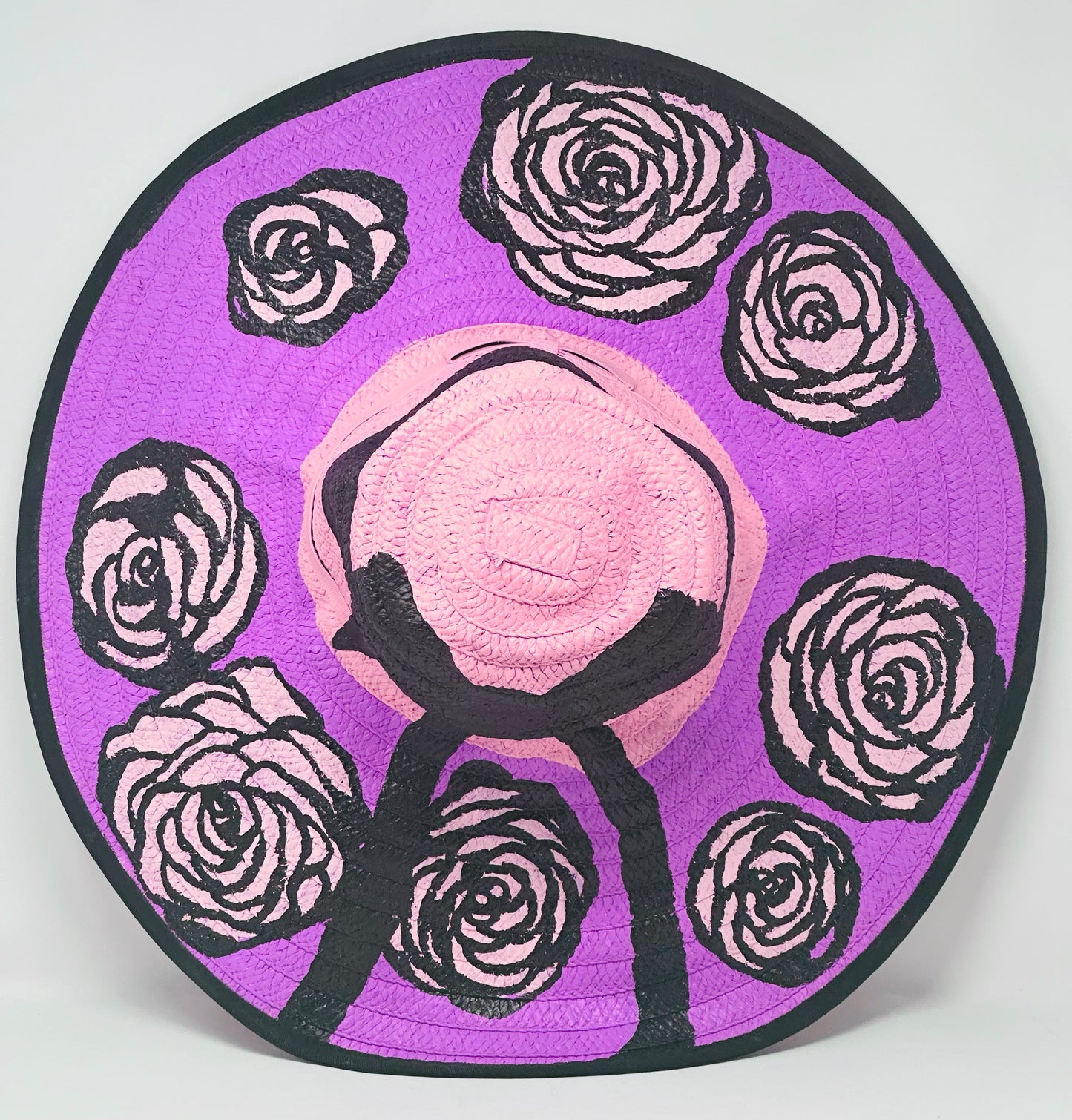 Straw Wide Brim Sun Hat
