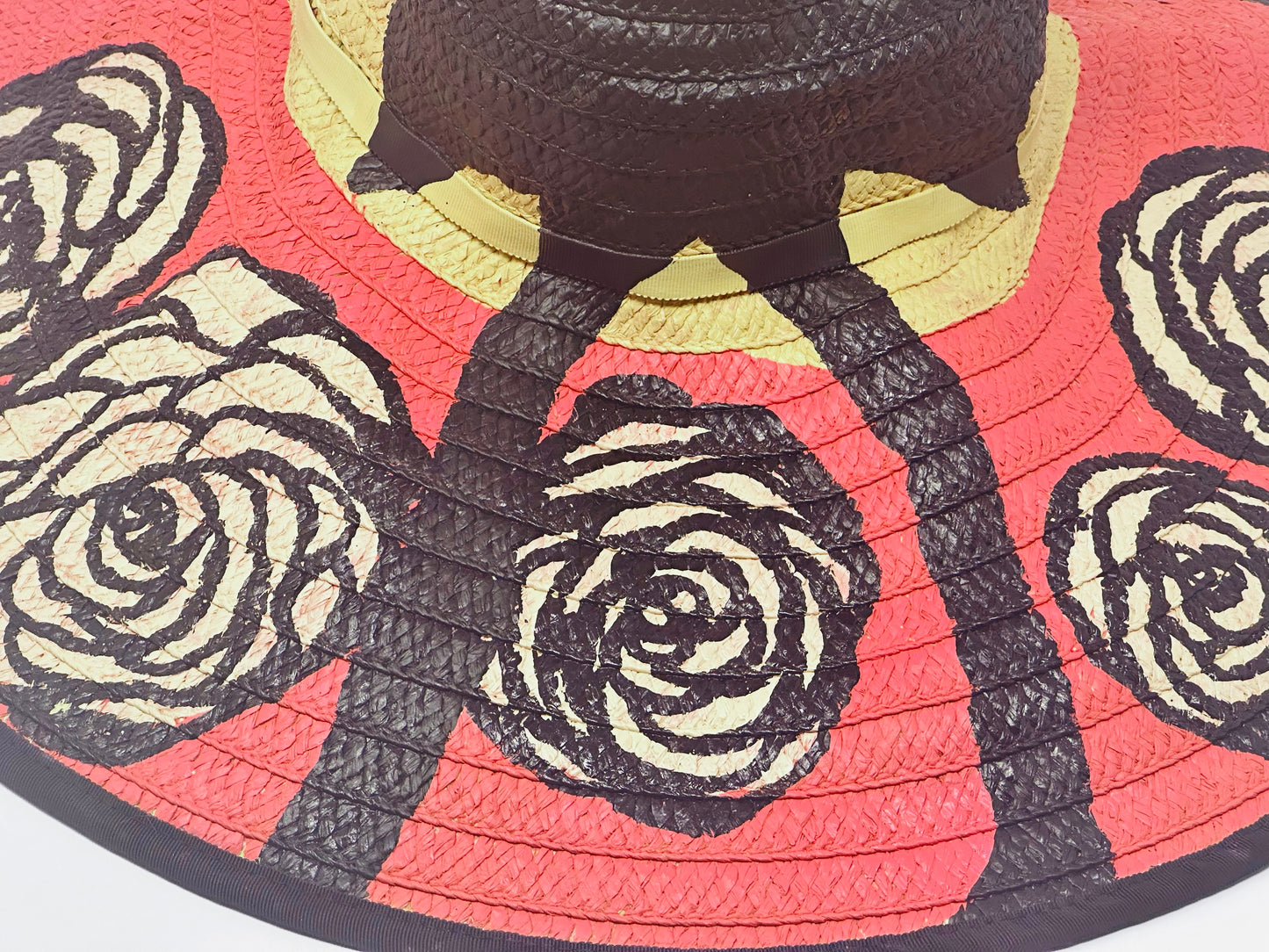 Straw Wide Brim Sun Hat