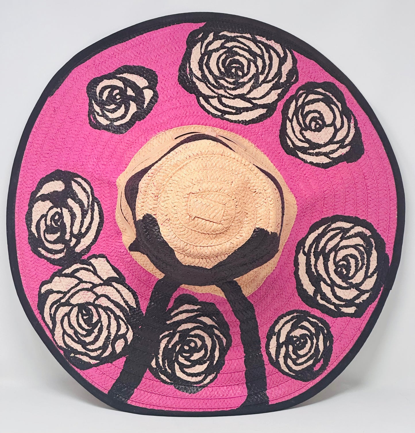 Straw Wide Brim Sun Hat