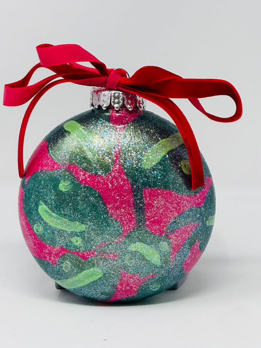 Hand-painted ornament