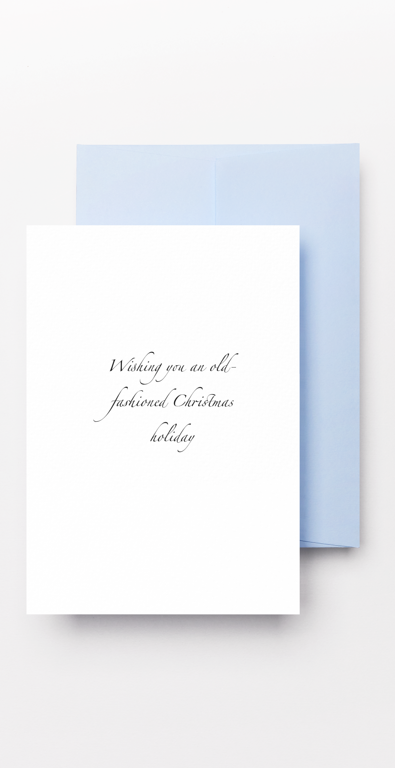 Shitter Was Full Individual Holiday Greeting Card