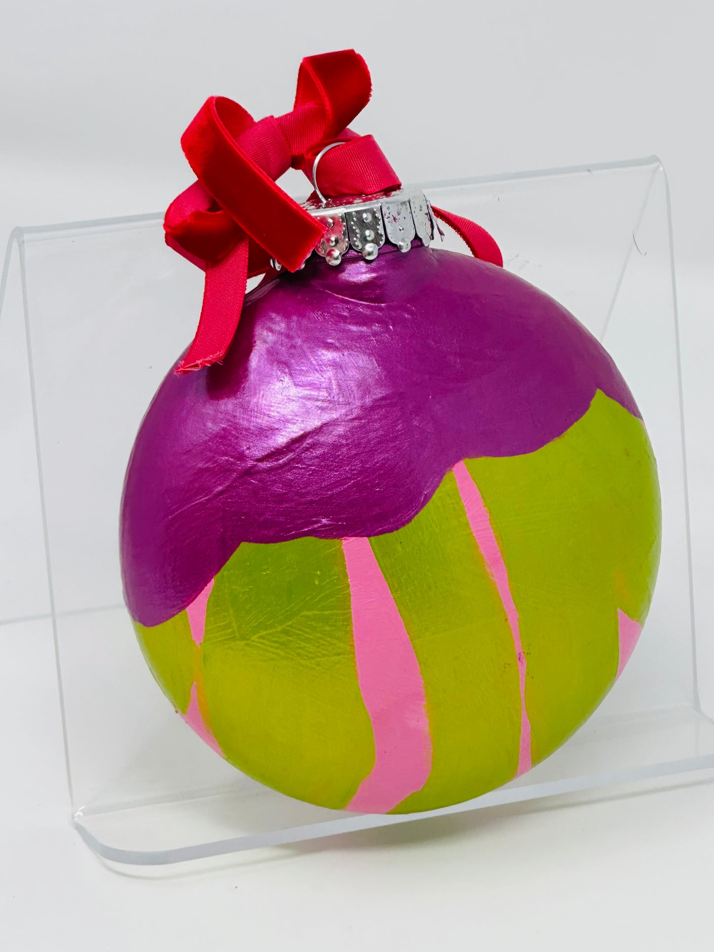 Hand-painted ornament