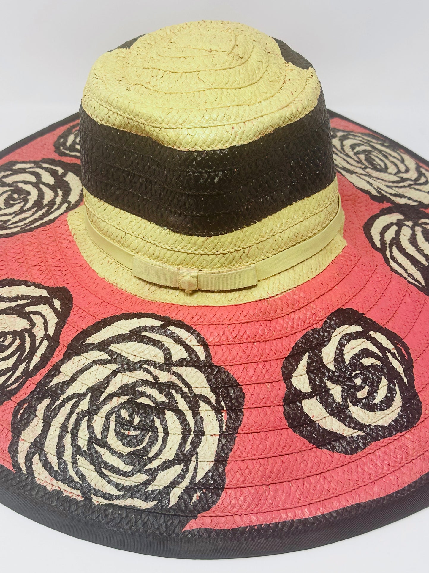 Straw Wide Brim Sun Hat